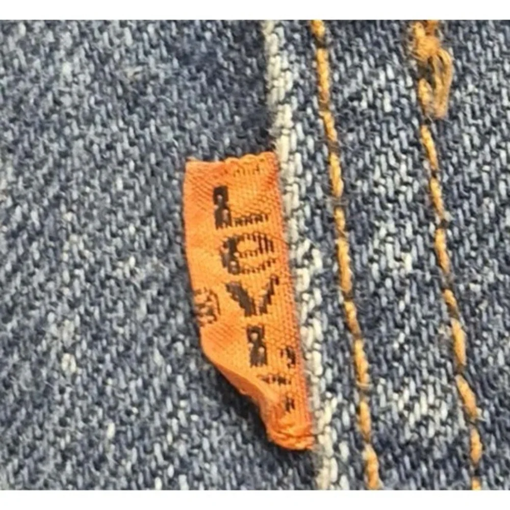 Vintage Levi's 517-0217 Orange Tab Jeans men's 34x32 USA Made1982 Straight Leg